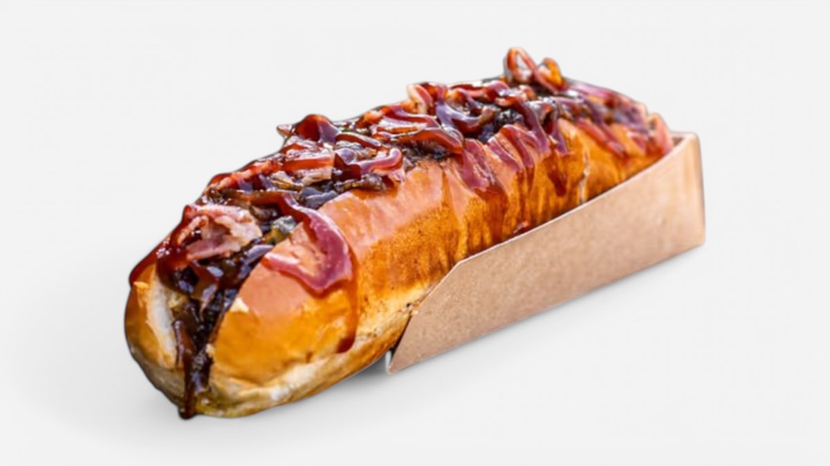Hot Dog dětská verze – Hot Dog pro malé gurmány 
98% maso v briošce z máslového těs...
