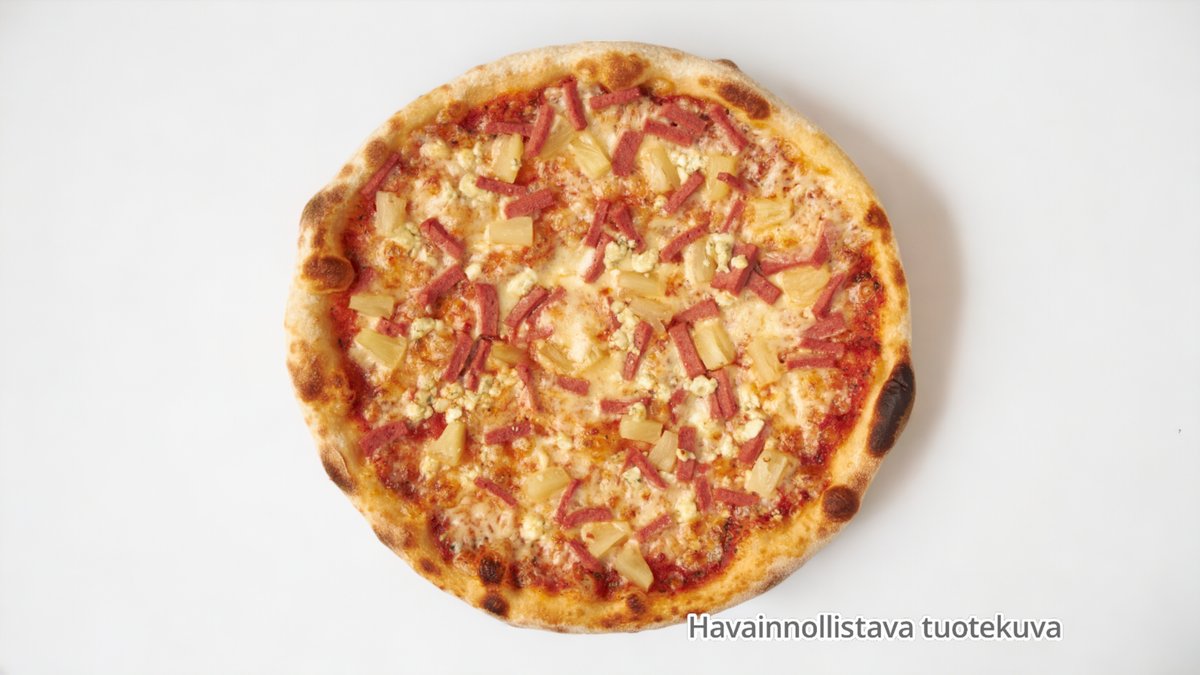 4. Americano – Kinkku, ananas, aurajuusto