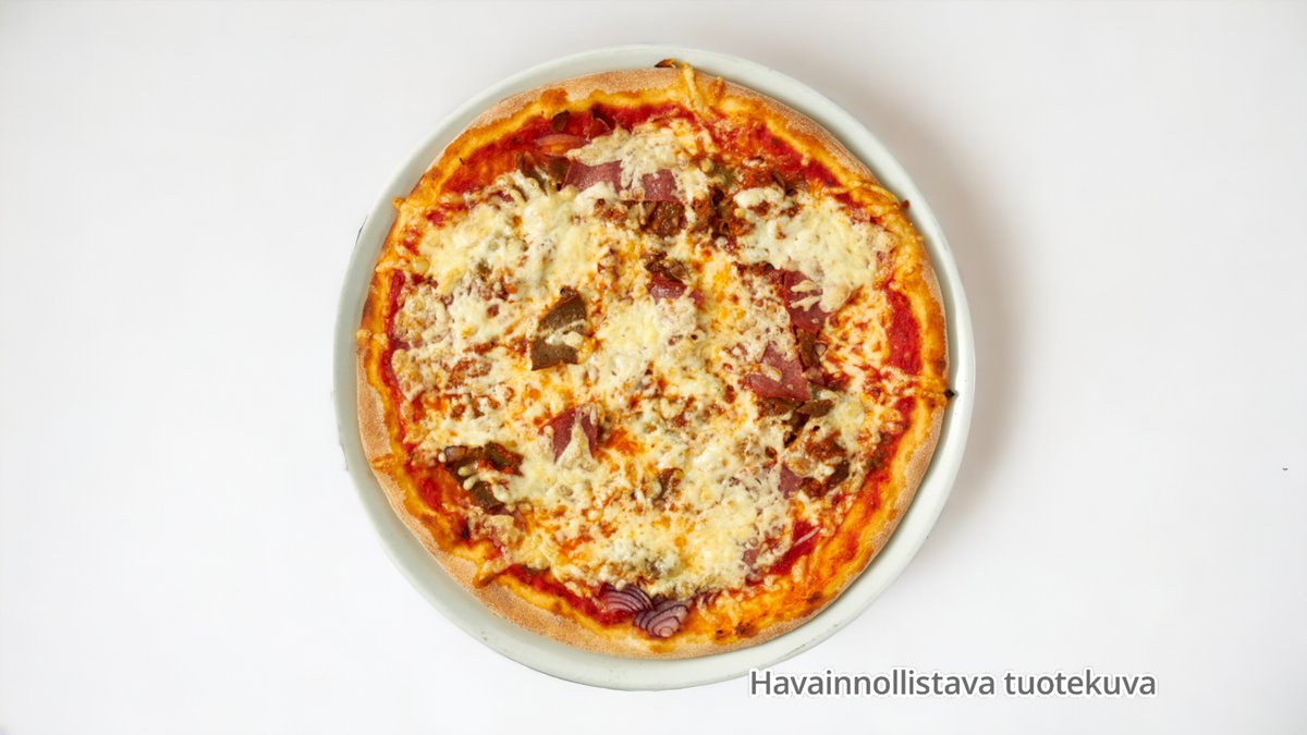 14. Regina – Kebab, salami, pekoni, pepperoni, kinkku, jauheliha, kana, t...