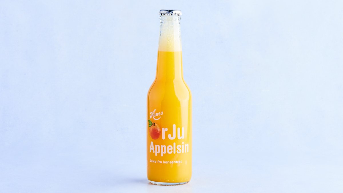 Hansa Appelsinjuice 0,33l – O'Learys Molde