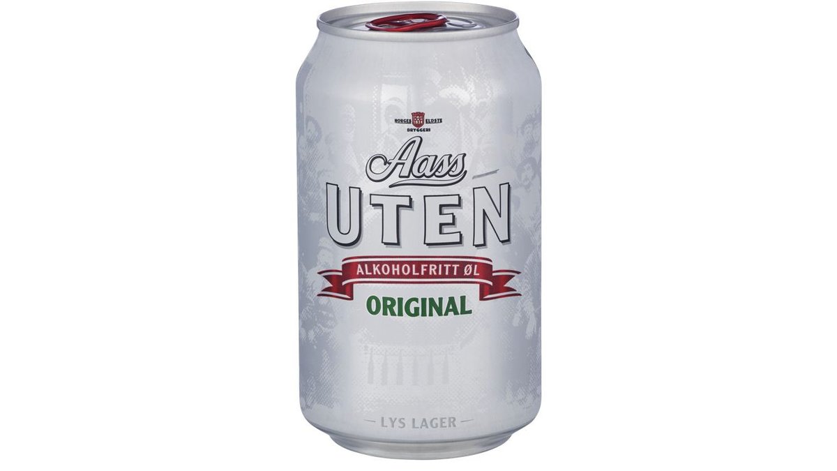 Aass uten 0.33l bx – Aass UTEN Original er et strågult alkoholfritt øl med aroma...