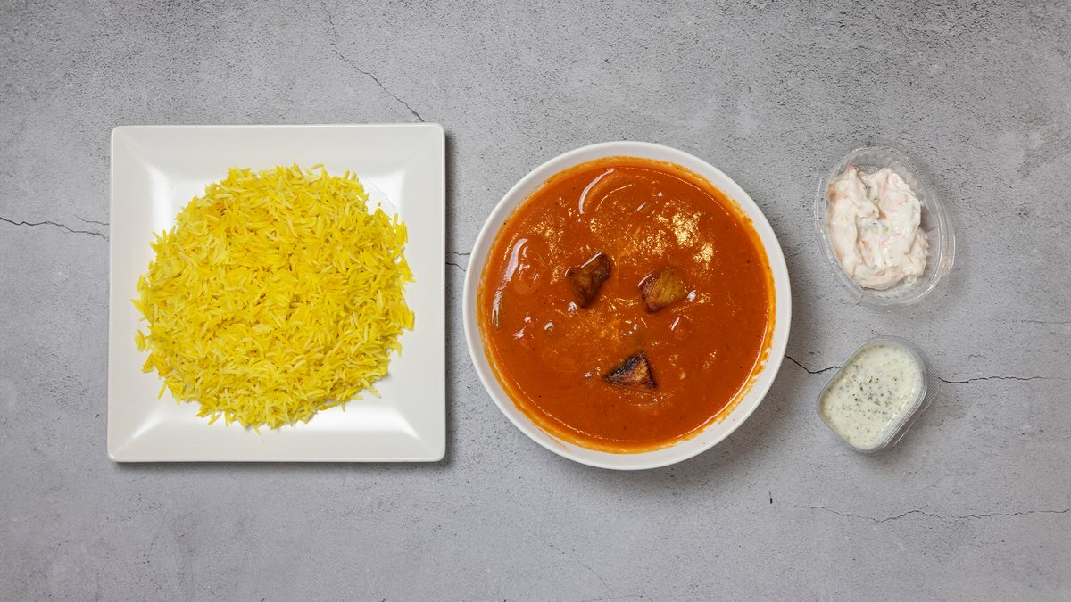 Indisk tikka Masala - Kylling – Rig tomat-kokoskarry sprængfyldt med livlige krydderier og e...
