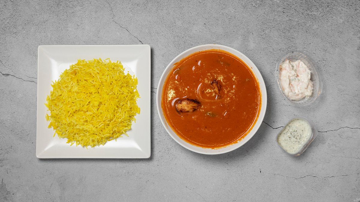 Indisk Tikka Masala - Lam – Rig tomat-kokoskarry sprængfyldt med livlige krydderier og e...