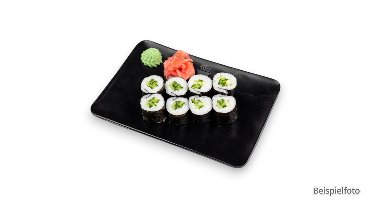 Kappa Maki – mit Gurken und Frischkäse