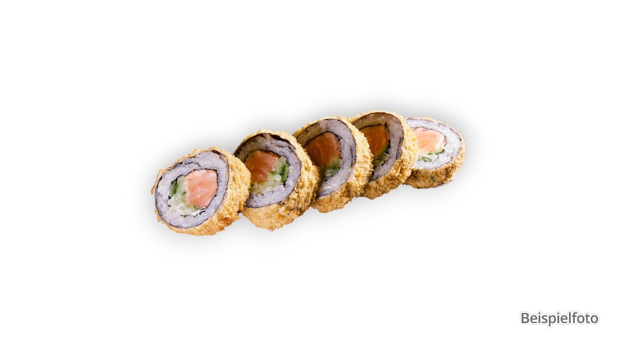 Baked Sake Roll – mit Lachs und Avocado
