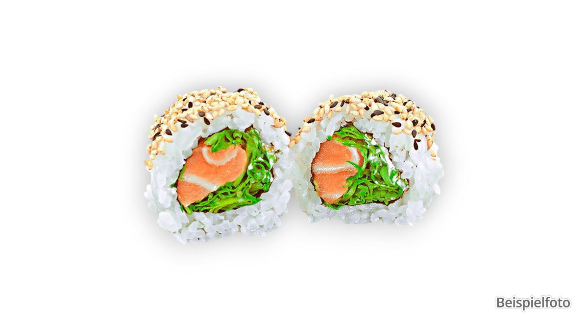 Rucola Roll – mit Lachs, Rucola und Frischkäse