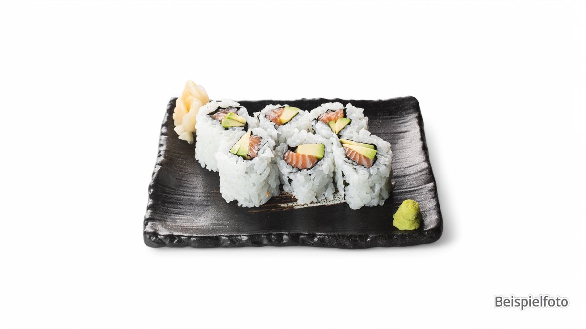 Alaska Roll – mit Lachs und Avocado
