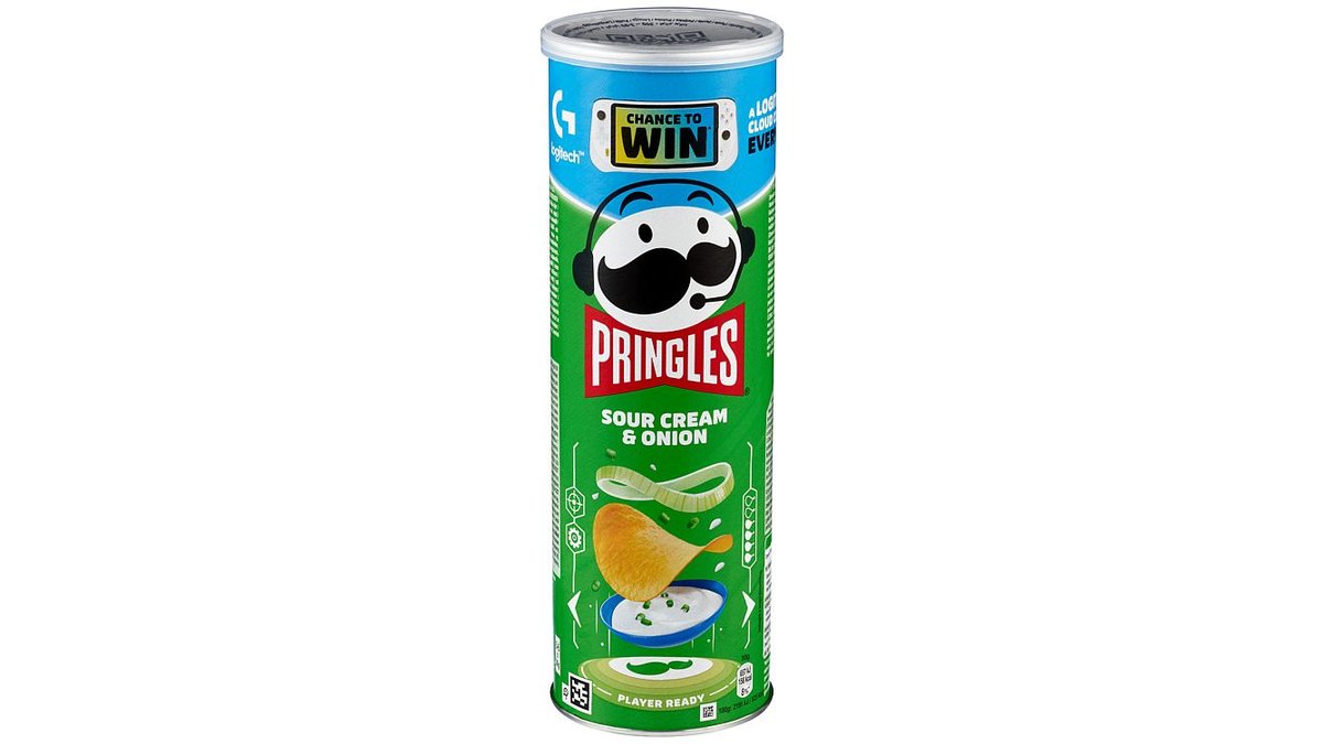 Pringles Sour Cream & Onion 165g – Sour Cream & Onion
165 g, 478.79 NOK per kg