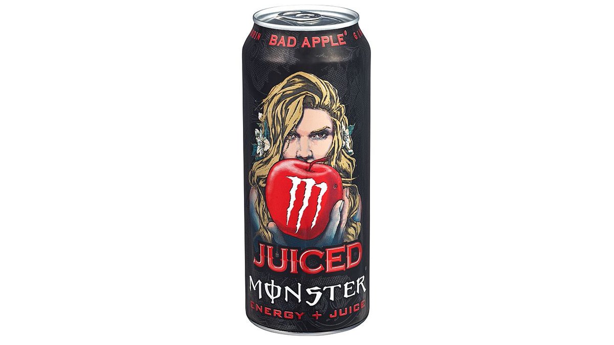 Monster Bad Apple 500ml – Mango Loco på 500ml boks er en kullsyreholdig energidrikk me...