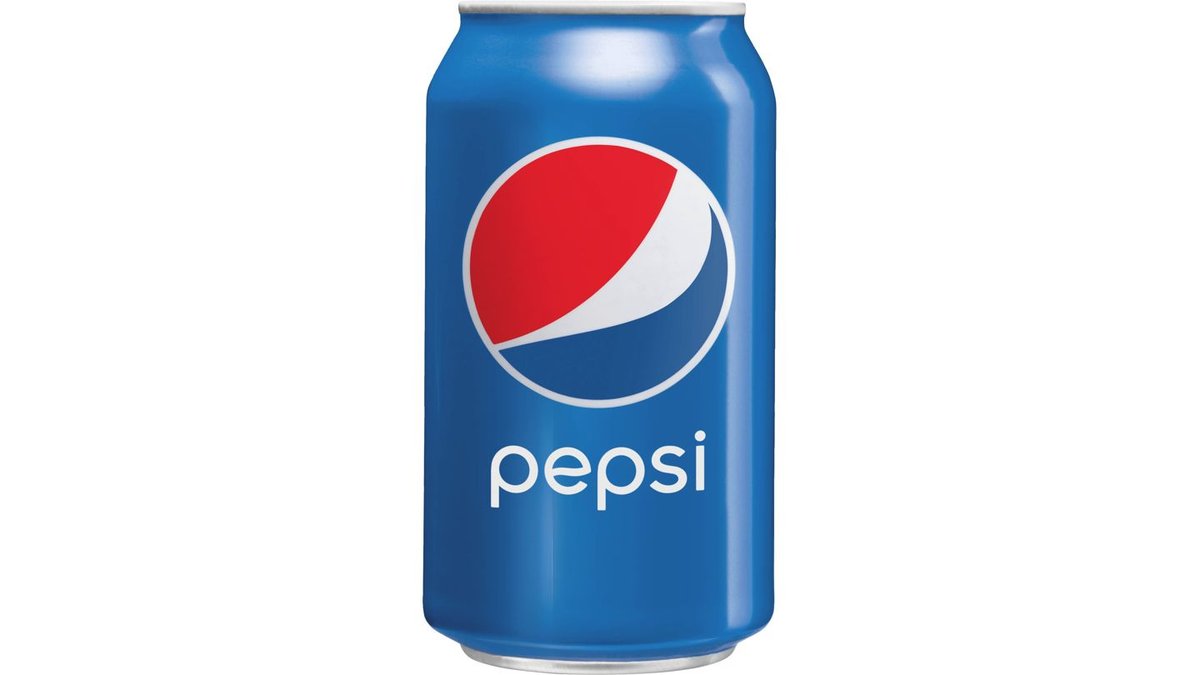 Pepsi  0.33 L – "Pepsi blev udviklet af Caleb Bradham i USA i 1898. Drikken...