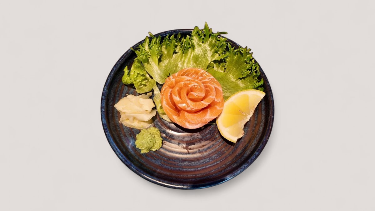 Salmon Sashimi Rose (6 pcs)