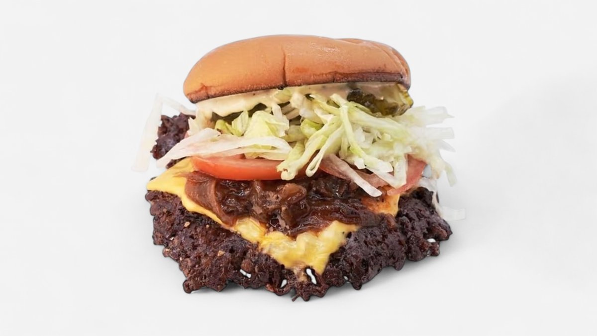Double, Royale – saftiger Burger 
mit Martinsbrot mit Royalsoße, knusprigen g...