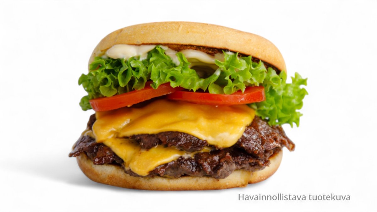 Pineapple burger – Pineapple, salad and sauces