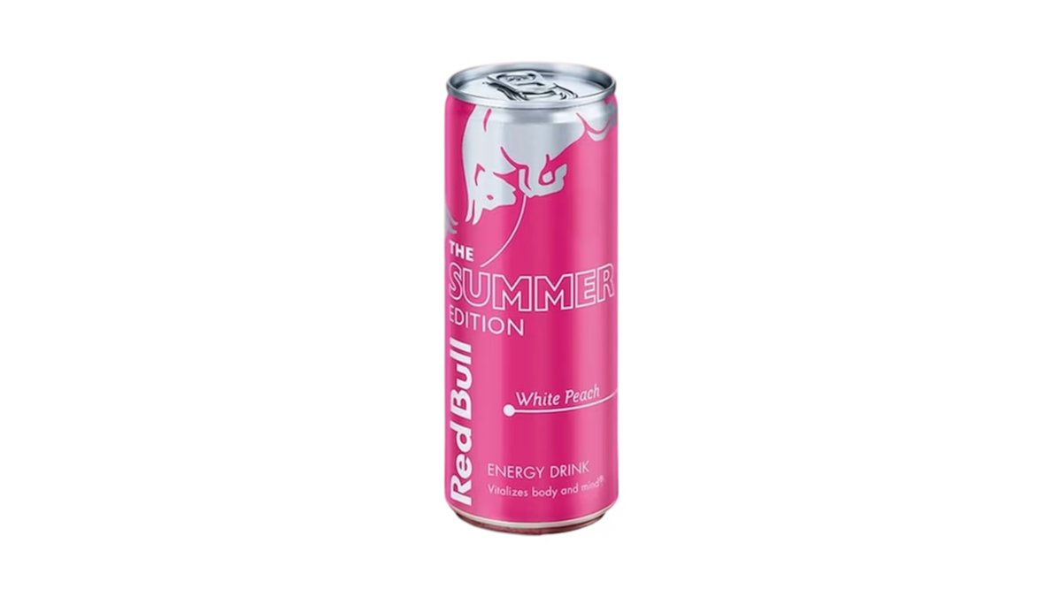 Red Bull Hvit fersken smak