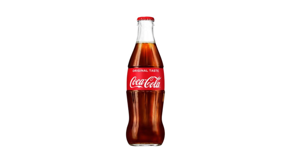 COCA COLA GLASS BOTLLE
