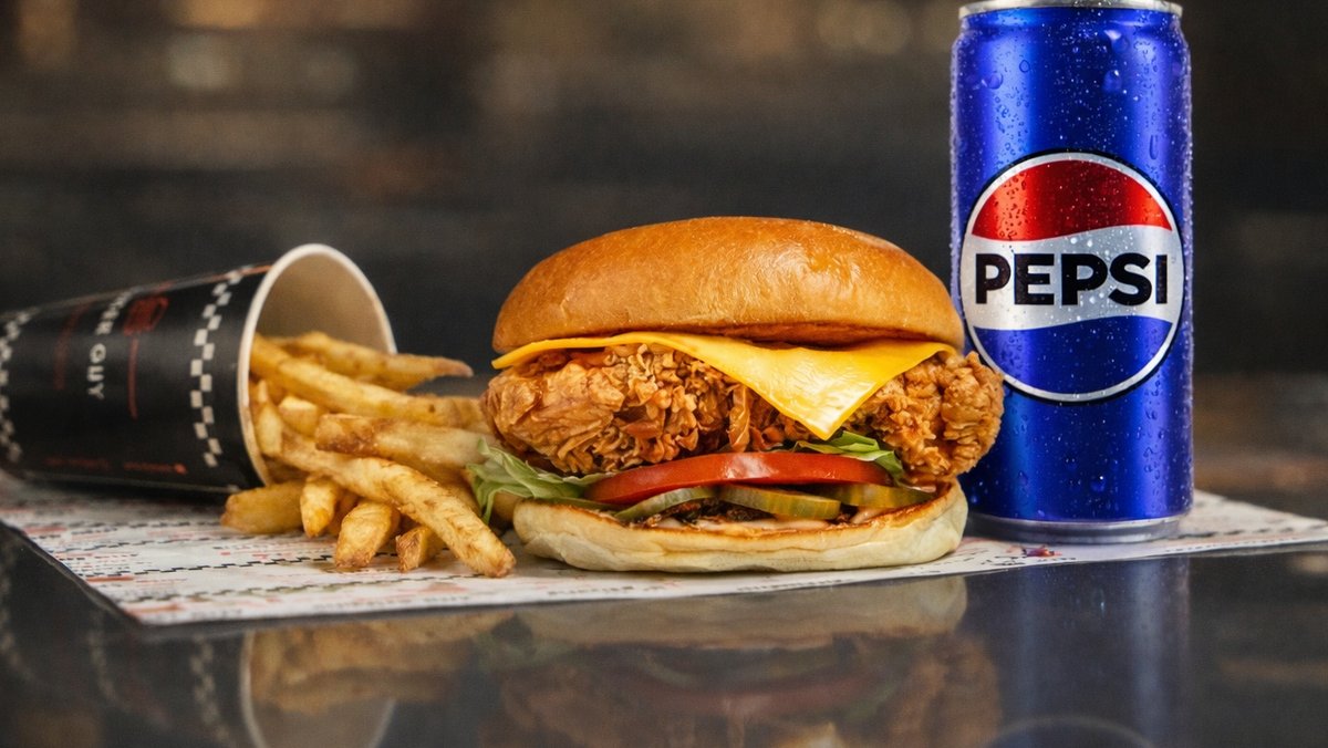 Burger Guy CHICKEN BURGER Combo Deal – Create your own combo