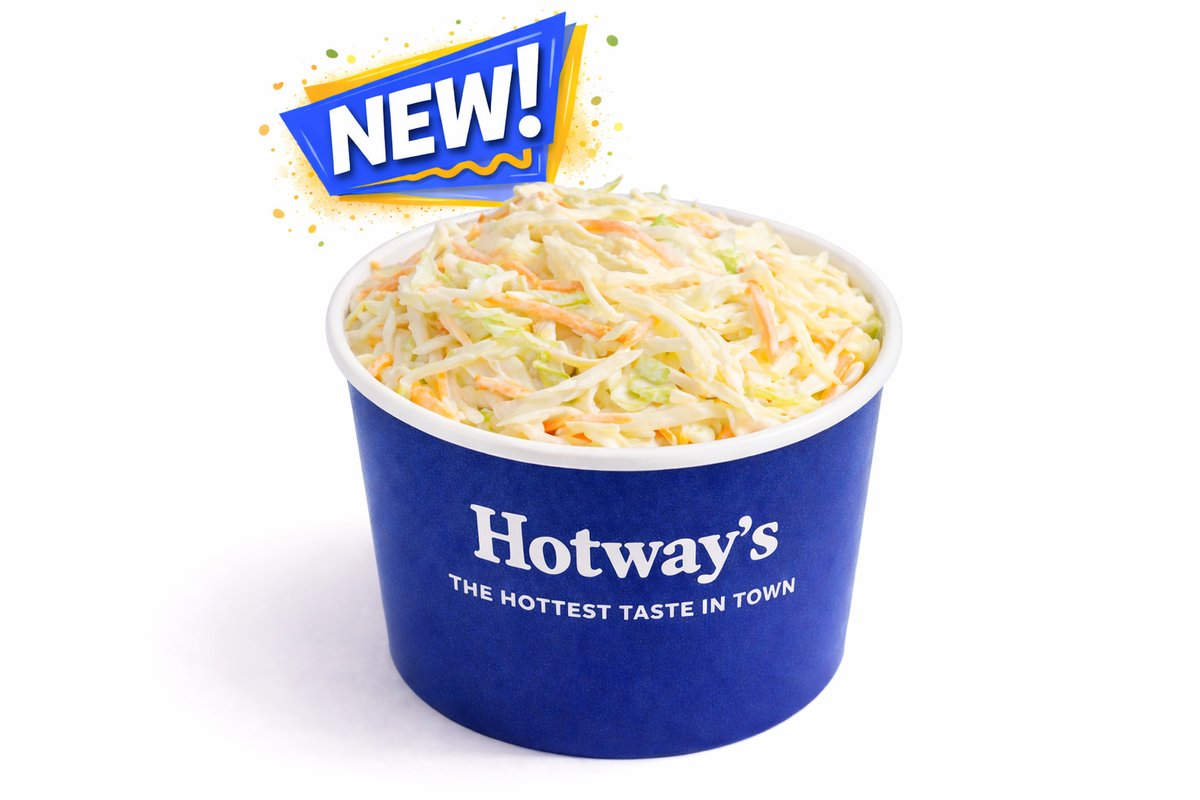 Hotway’s, Coleslaw – Frischer Weißkohl und Möhren in cremigem Coleslaw-Dressing